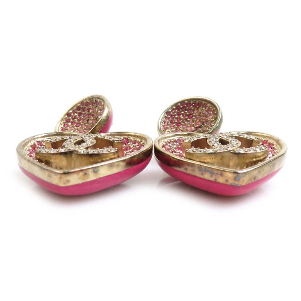 CHANEL Authentic Pink Earrings - Picture 4 of 8
